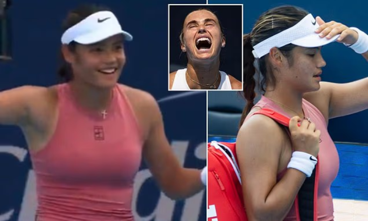 Mỹ nhân tennis Raducanu điên tiết đòi đuổi đứa trẻ đang khóc khỏi sân - 1