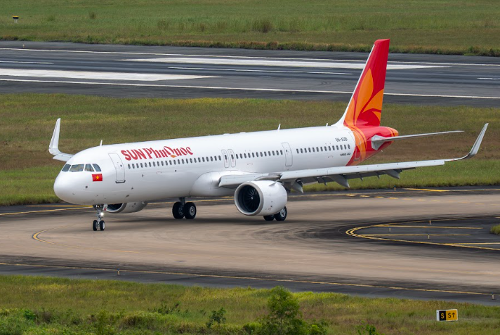 Lộ diện diện mạo Airbus A321NX đầu tiên của Sun PhuQuoc Airways - Khoác sắc hoàng hôn và bình minh đảo Ngọc - 5