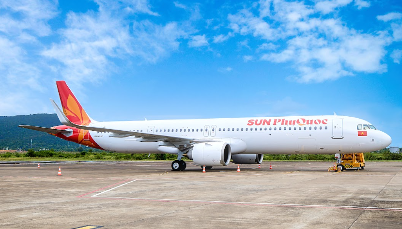 Lộ diện diện mạo Airbus A321NX đầu tiên của Sun PhuQuoc Airways - Khoác sắc hoàng hôn và bình minh đảo Ngọc - 6