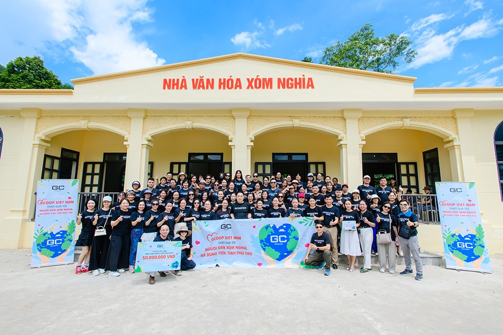 Gcoop Việt Nam chung tay cải tạo sân sinh hoạt cộng đồng tại Xóm Nghìa, xã Dũng Tiến (Phú Thọ) - 2