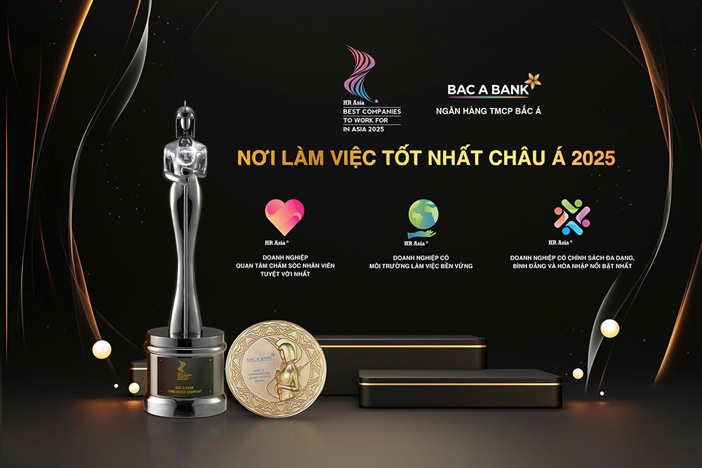 BAC A BANK lần thứ 3 liên tiếp được vinh danh “Nơi làm việc tốt nhất châu Á” - 1