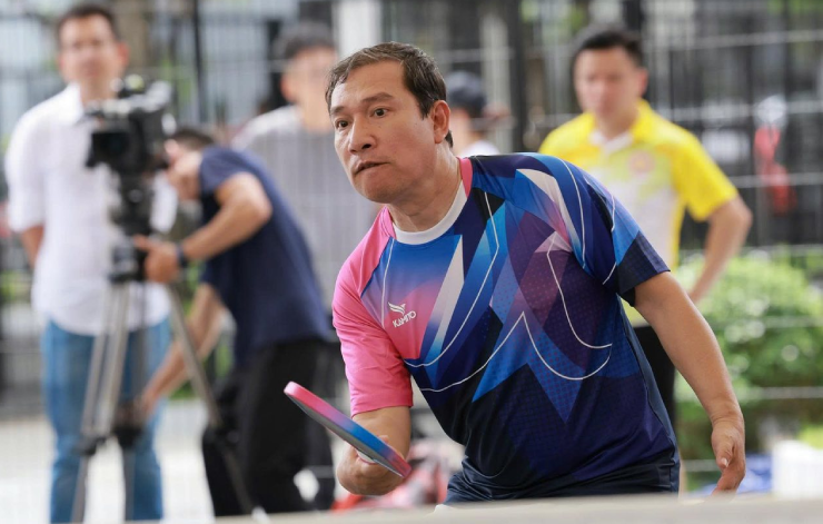 "Táo Kinh Tế" Quang Thắng thi tài cuộc đua pickleball có tổng giải thưởng 1,5 tỷ đồng - 2