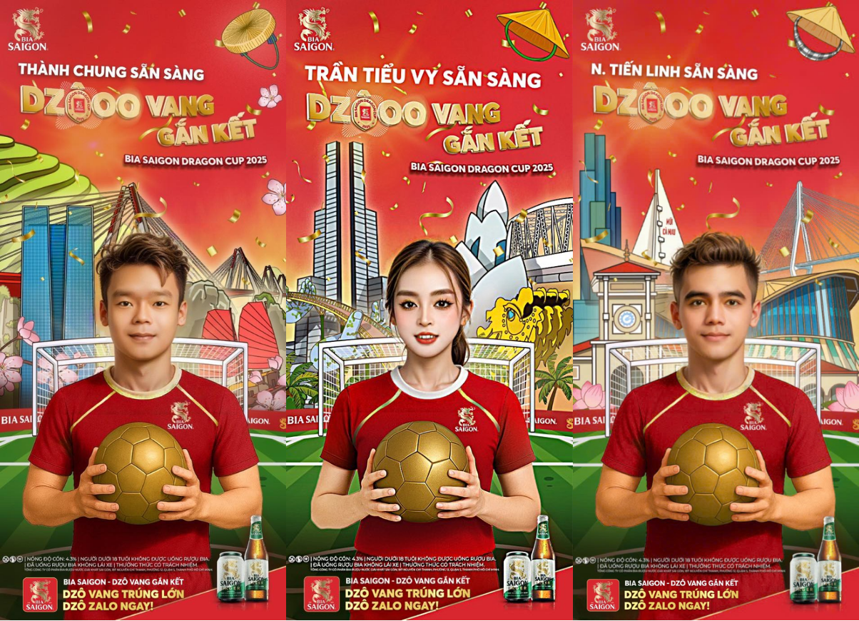 Bia Saigon Dragon Cup 2025: Một giải đấu gắn kết vạn trái tim, Bia Saigon tiếp lửa cho bóng đá Việt vươn xa - 2