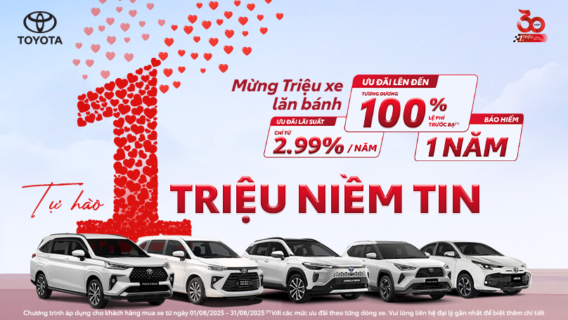 Toyota biến cột mốc 30 năm thành cơ hội vàng sở hữu xe cho khách hàng Việt - 1