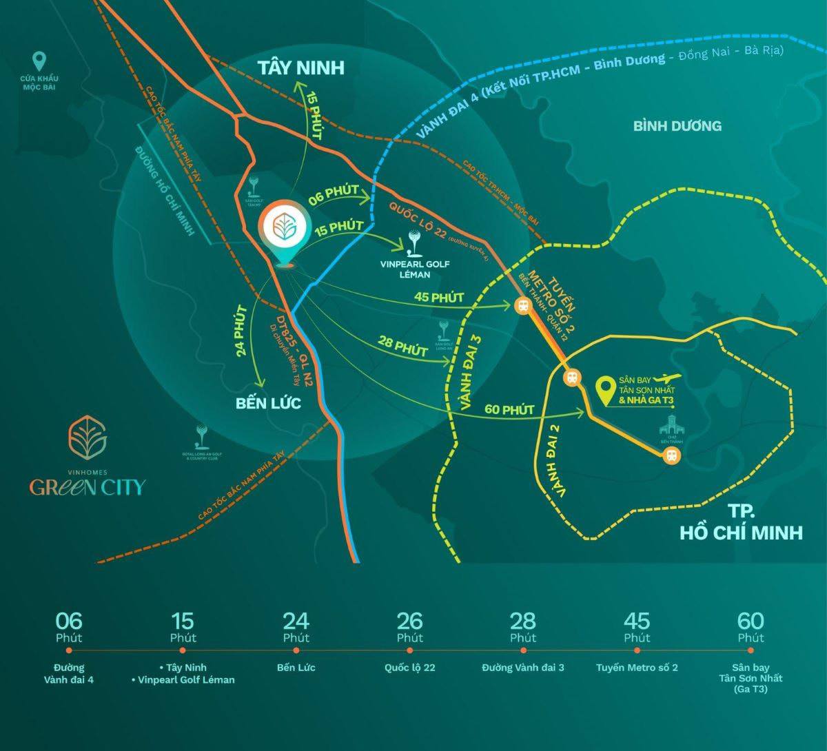 Bản đồ di chuyển của cư dân Vinhomes Green City: Đi đâu cũng tiện, tới đâu cũng gần - 1