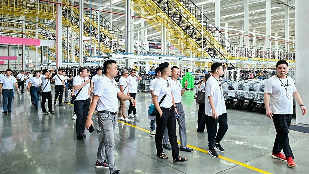 Đại lý phân phối POWELLDD Việt Nam tham quan Nhà máy AIMA Quảng Tây - 1