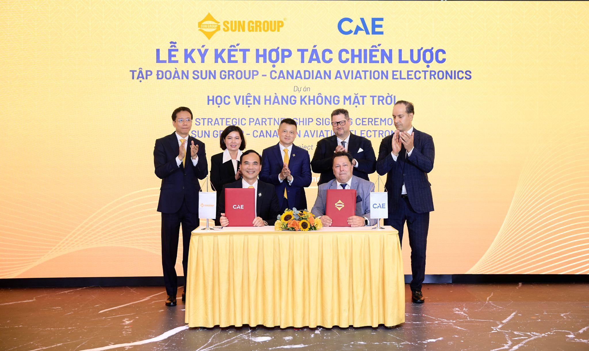 Sun Group “bắt tay” Canadian Aviation Electronics Ltd, phát triển Học viện Hàng không Mặt trời chuẩn quốc tế tại Việt Nam - 1