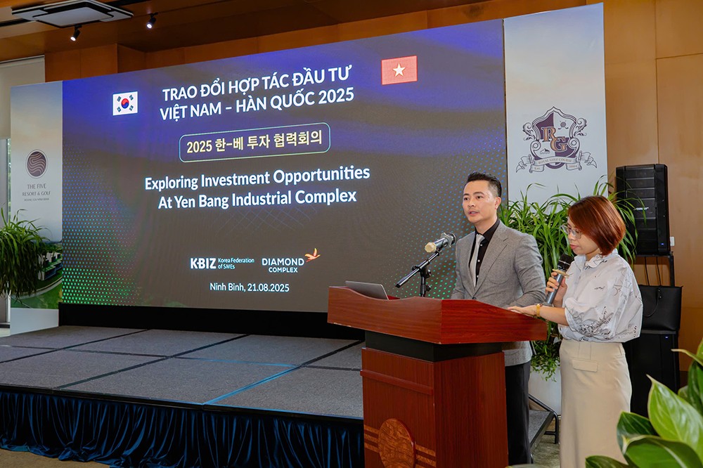 “Trao đổi hợp tác đầu tư Việt Nam – Hàn Quốc 2025”: Khẳng định sức hút đầu tư với Cụm công nghiệp Yên Bằng - 1