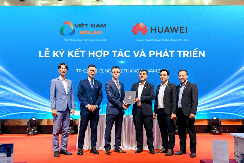 Huawei hợp tác với Việt Nam Solar ra mắt hệ thống điện mặt trời toàn diện cho thương mại và công nghiệp - 1