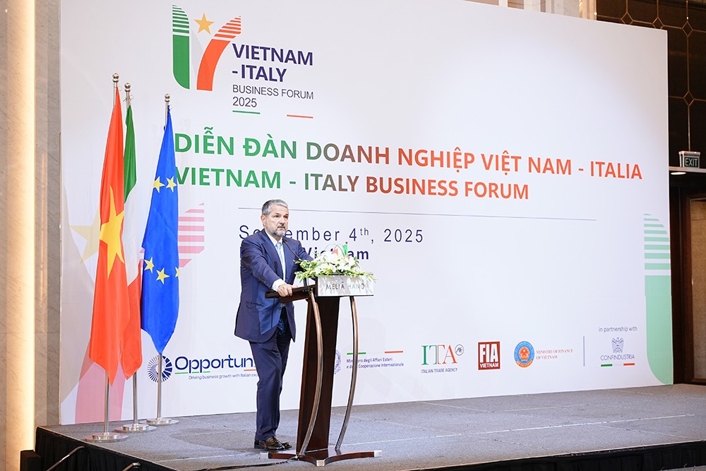 Diễn đàn doanh nghiệp Việt Nam - Italia tạo nhịp cầu giao thương hữu hiệu - 1