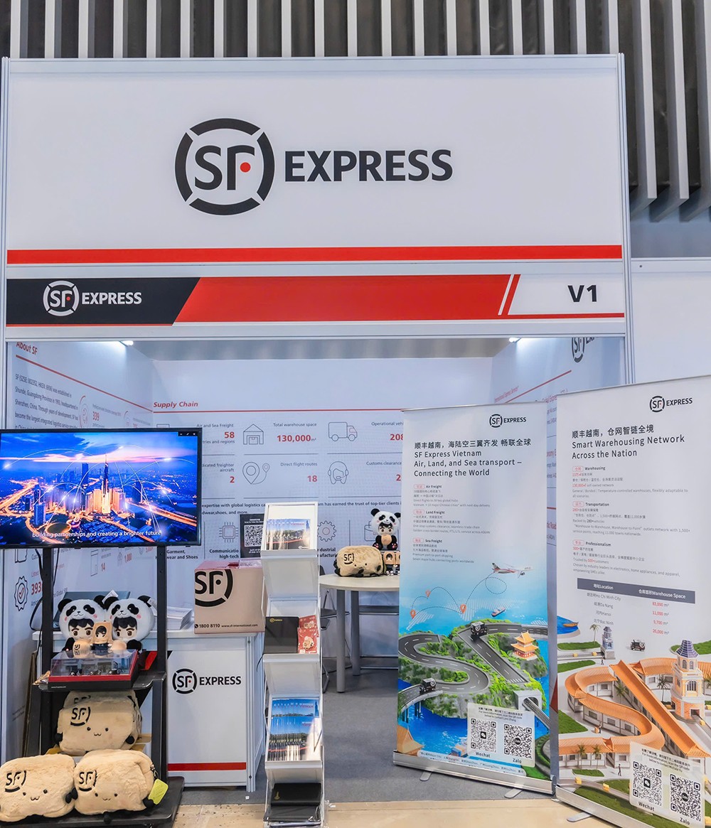 SF Express Việt Nam mang giải pháp chuỗi cung ứng tích hợp đến triển lãm, đồng hành cùng doanh nghiệp sản xuất “kết nối toàn cầu” - 2