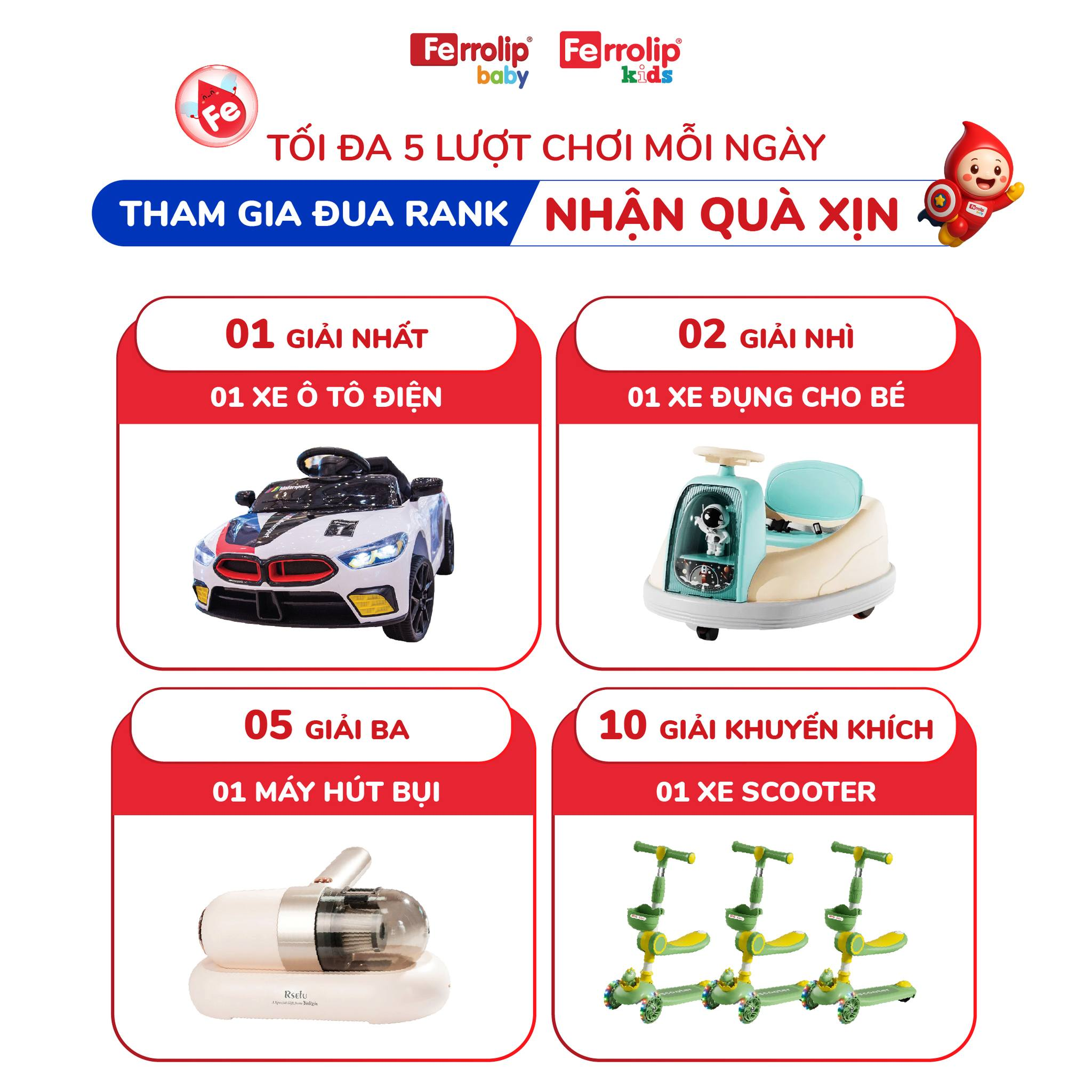 Ferrolip Việt Nam tặng hơn 1000 lọ sắt cho bé cùng Ferrolip Hunter - 3