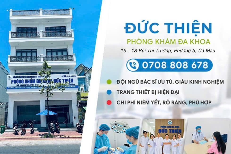 Phòng khám Đa Khoa Đức Thiện tại Cà Mau – Nơi chăm sóc sức khỏe đáng tin cậy - 1