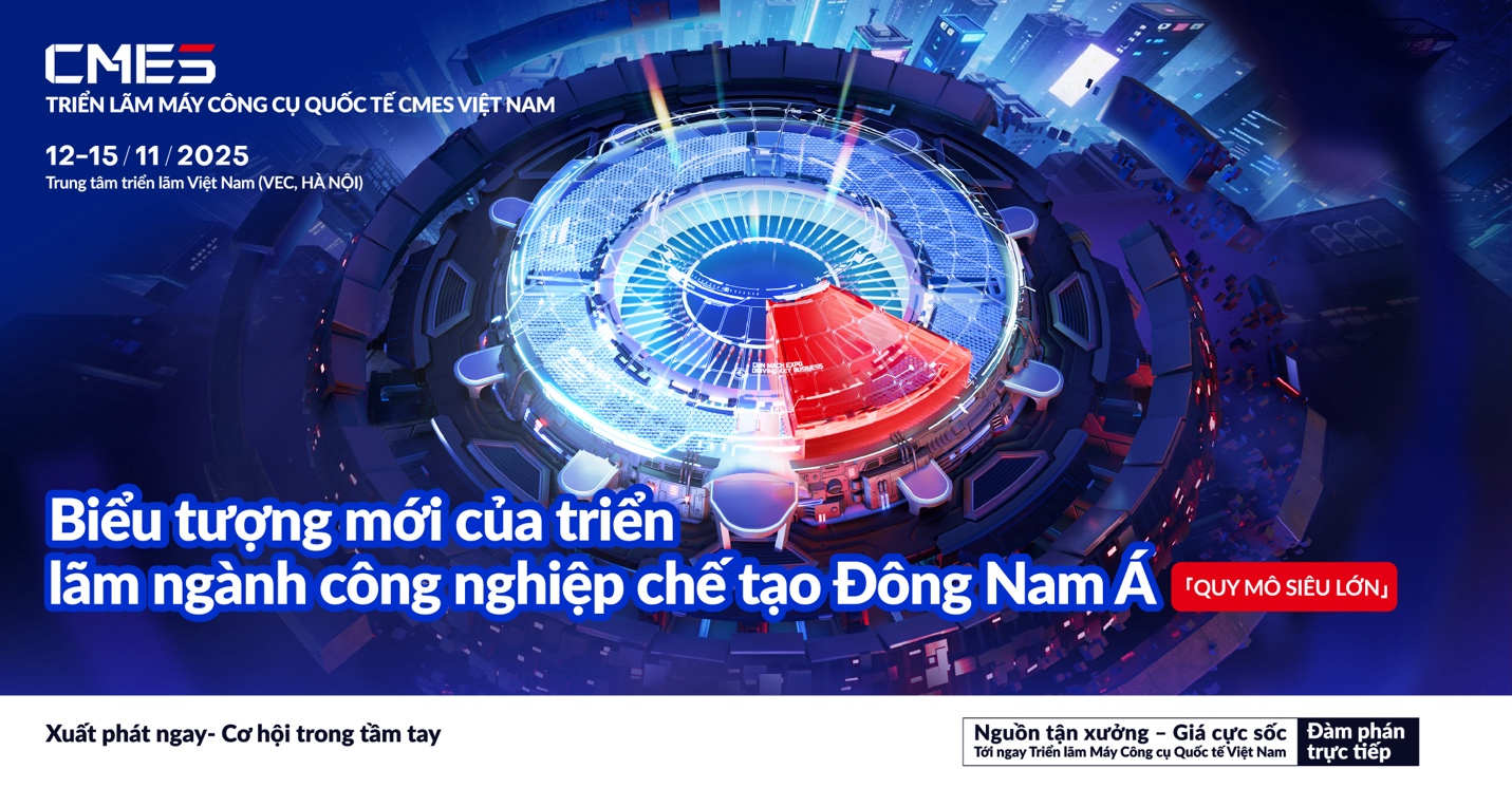 Triển lãm máy công cụ chuyên nghiệp lần đầu tiên được tổ chức tại miền bắc Việt Nam năm 2025 - 1