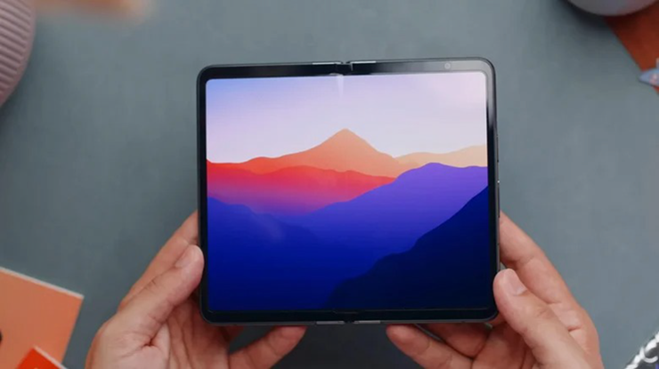 Samsung bị đồn sắp ra mắt Z Fold "bản siêu rộng" với thiết kế vuông như cuốn sổ - 1