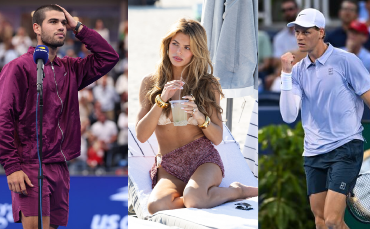 Cú sốc tình trường: Người mẫu áo tắm yêu cả Sinner lẫn Alcaraz ở US Open? - 2