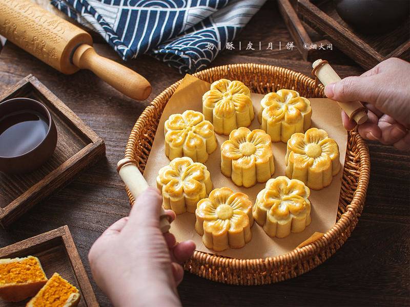 Không cần cầu kỳ, cách làm loại bánh trung thu này khiến ai cũng trầm trồ - 5