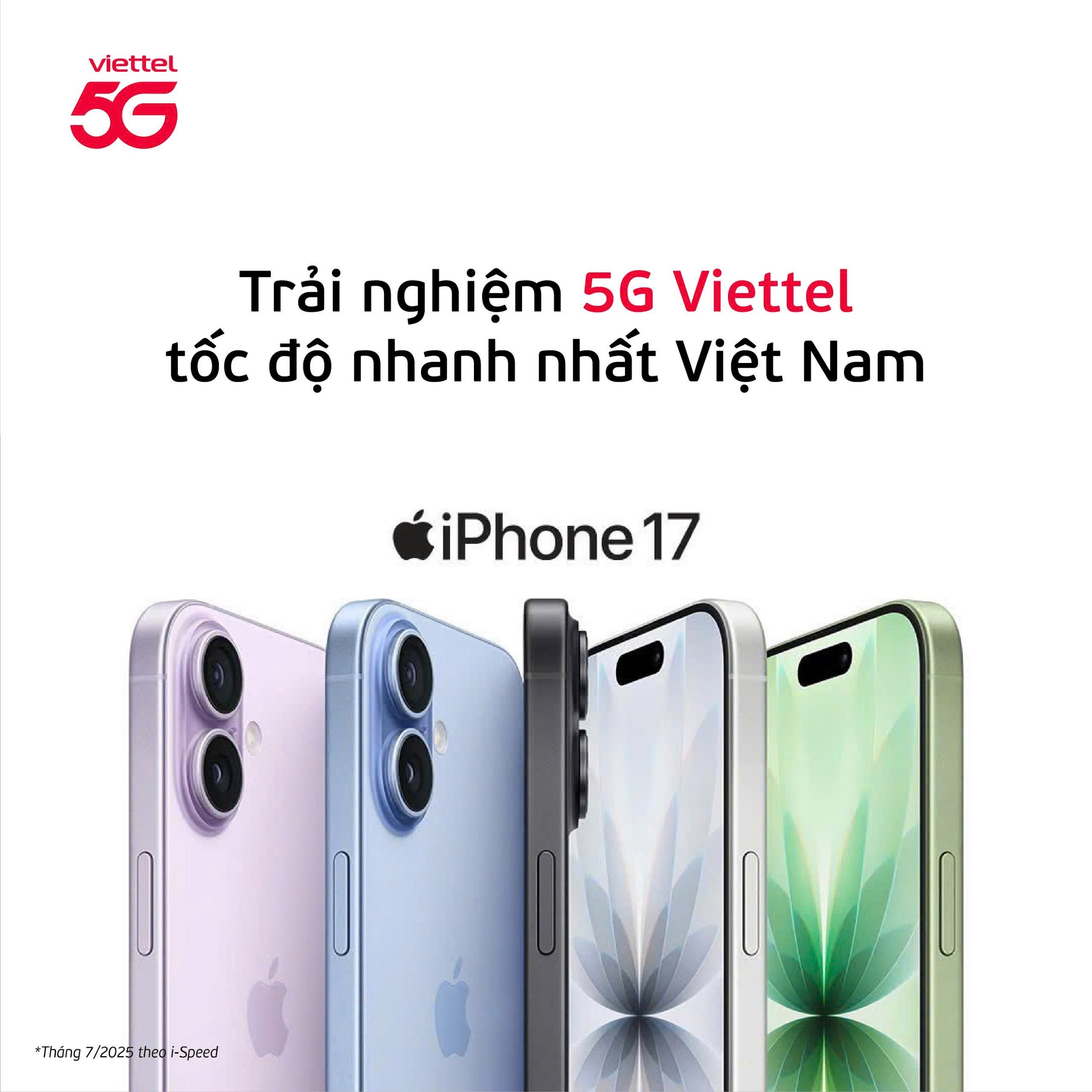 Viettel ra mắt gói cước 5G “chính hiệu” cho iPhone 17 - 1