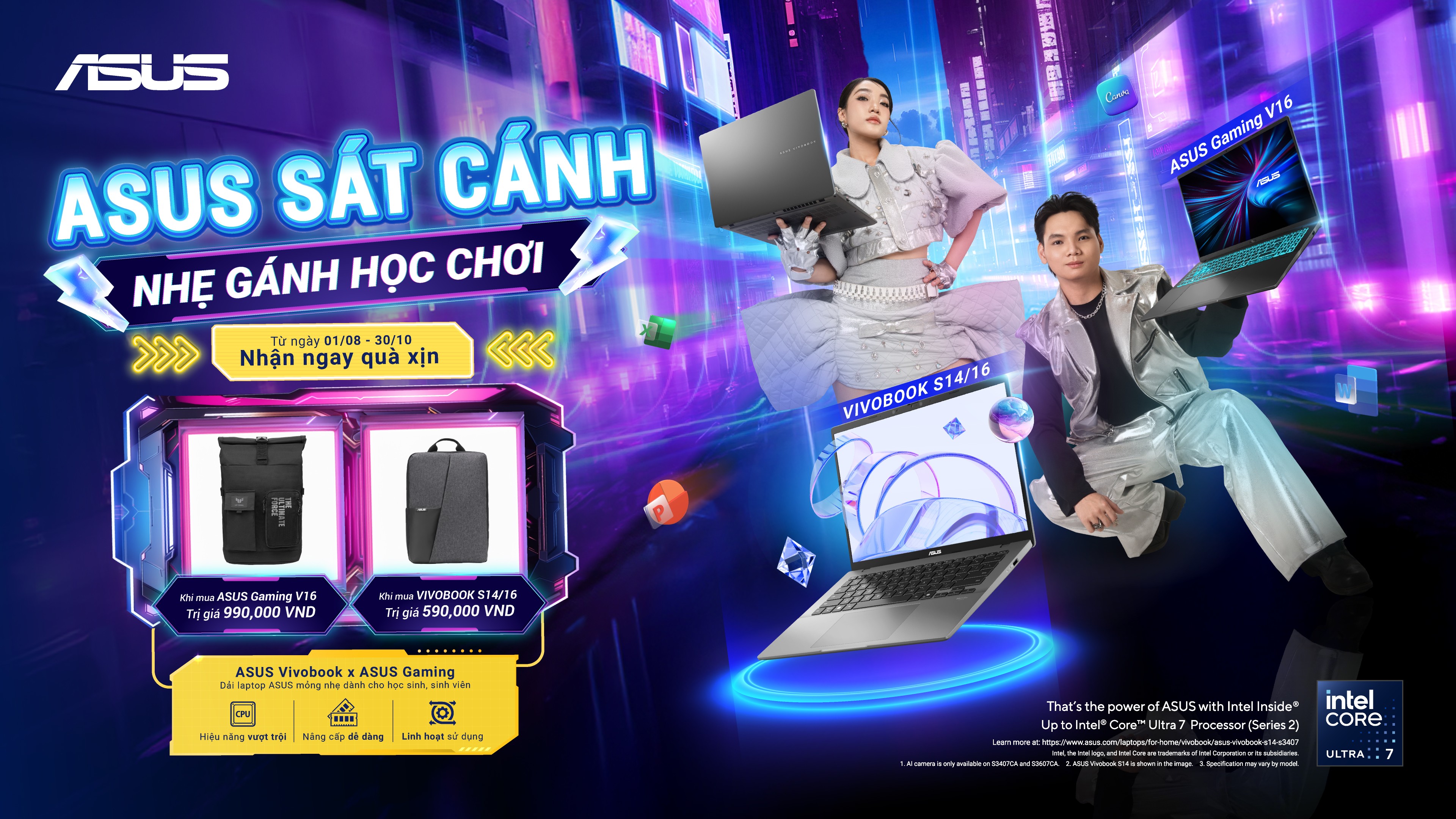 Cách ASUS đồng hành mùa tựu trường “Nhẹ gánh học – chơi”  cùng Chi Xê và gamer Sang Traan - 4