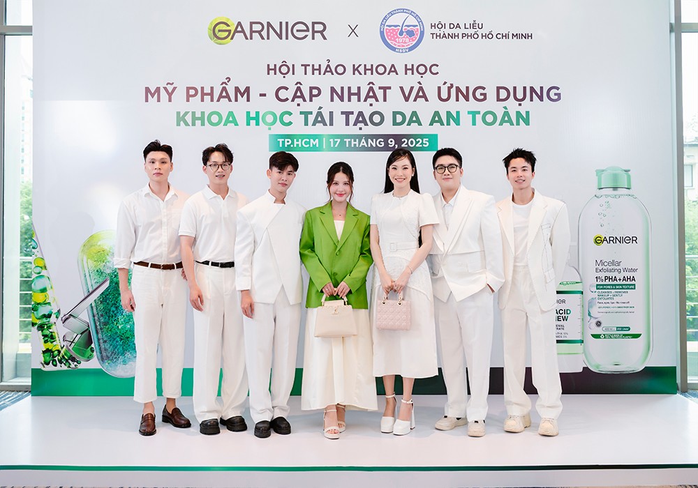 Garnier kết hợp cùng Hội da liễu TP.HCM tổ chức Hội thảo Ứng dụng khoa học trong chăm sóc da - 2