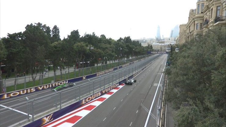 Đua xe F1, thử nghiệm Azerbaijan GP: Norris gặp tai nạn, Ferrari bất ngờ xếp hạng 1-2 trong ngày đầu tiên ở Baku - 4