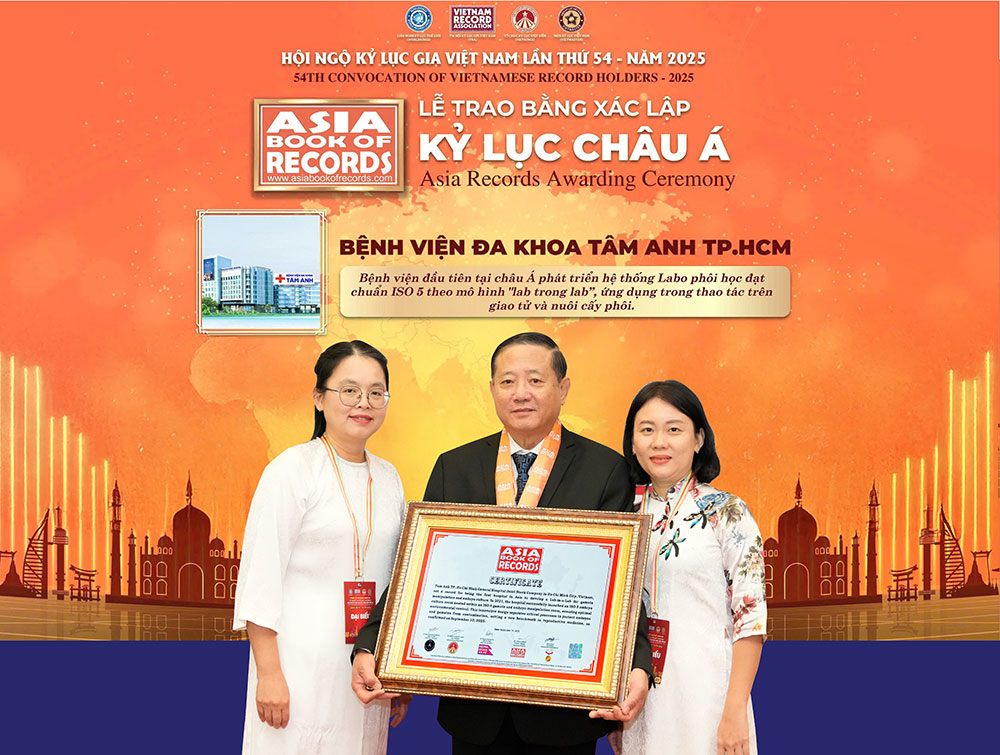 Labo phôi học thụ tinh ống nghiệm của Việt Nam được vinh danh Kỷ lục châu Á - 1