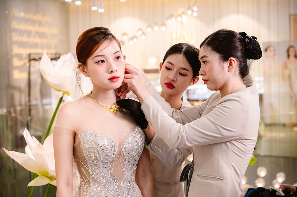 PNJ NEXT tái hiện văn hóa cưới ba miền trong không gian cưới “Có nhau” - 3