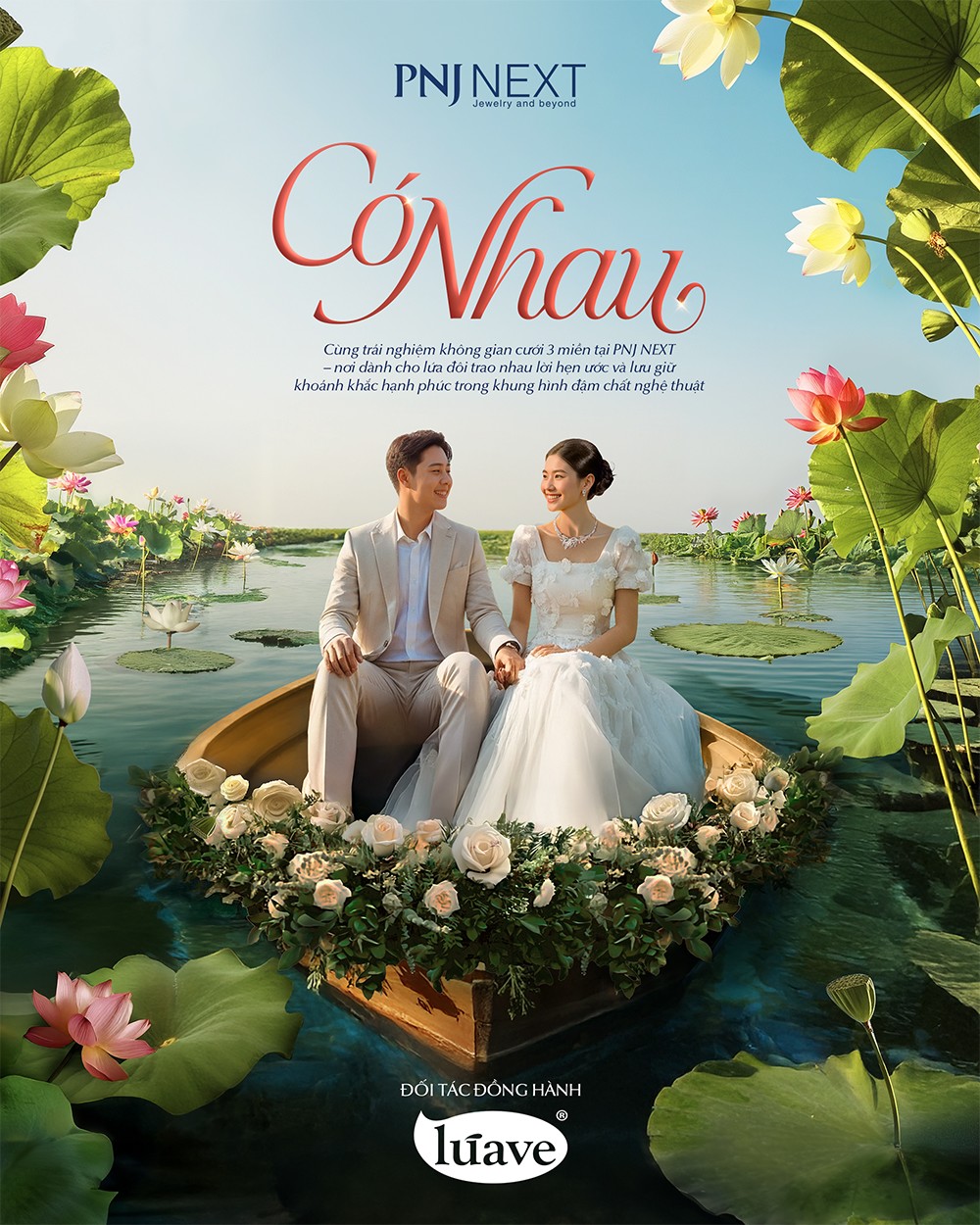 PNJ NEXT tái hiện văn hóa cưới ba miền trong không gian cưới “Có nhau” - 1