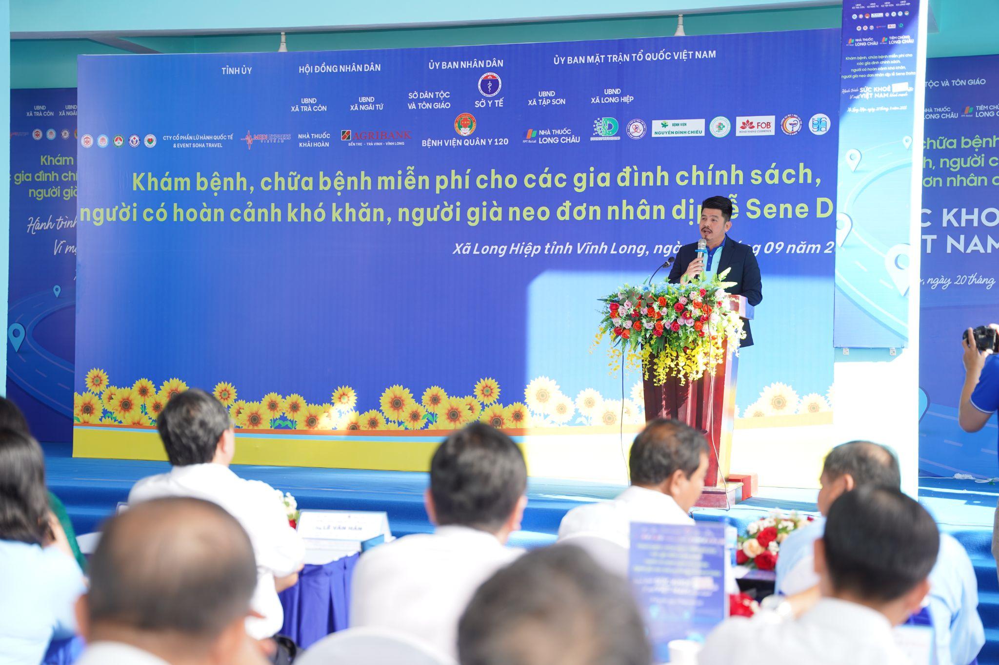 Long Châu đồng hành khám, cấp phát thuốc miễn phí cho các hoàn cảnh khó khăn trên địa bàn tỉnh Vĩnh Long - 3