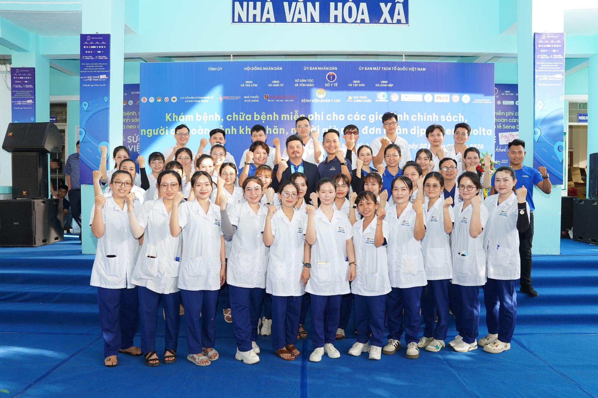Long Châu đồng hành khám, cấp phát thuốc miễn phí cho các hoàn cảnh khó khăn trên địa bàn tỉnh Vĩnh Long - 1