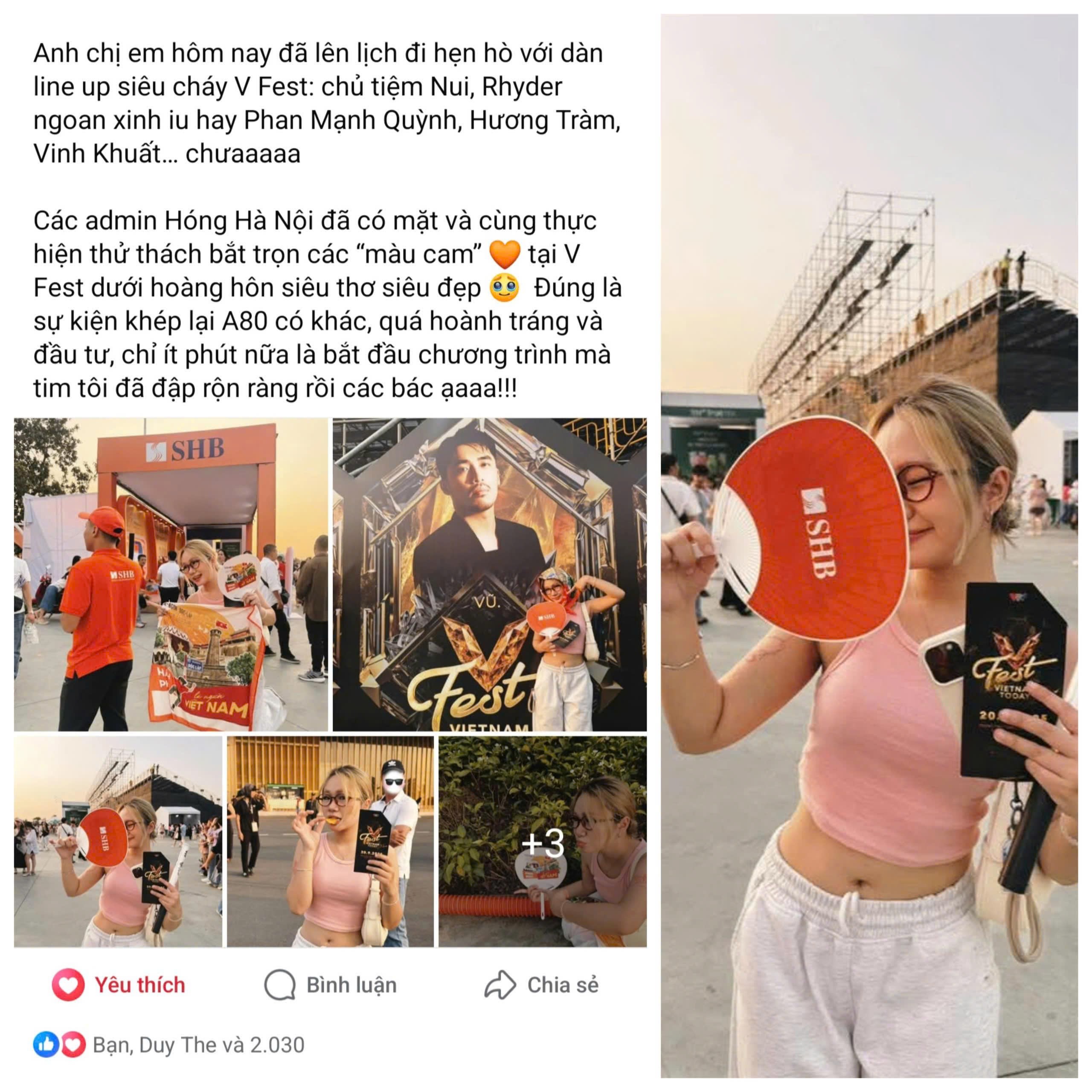 V Fest tưng bừng, giới trẻ check-in tại “góc sống ảo” của SHB - 6