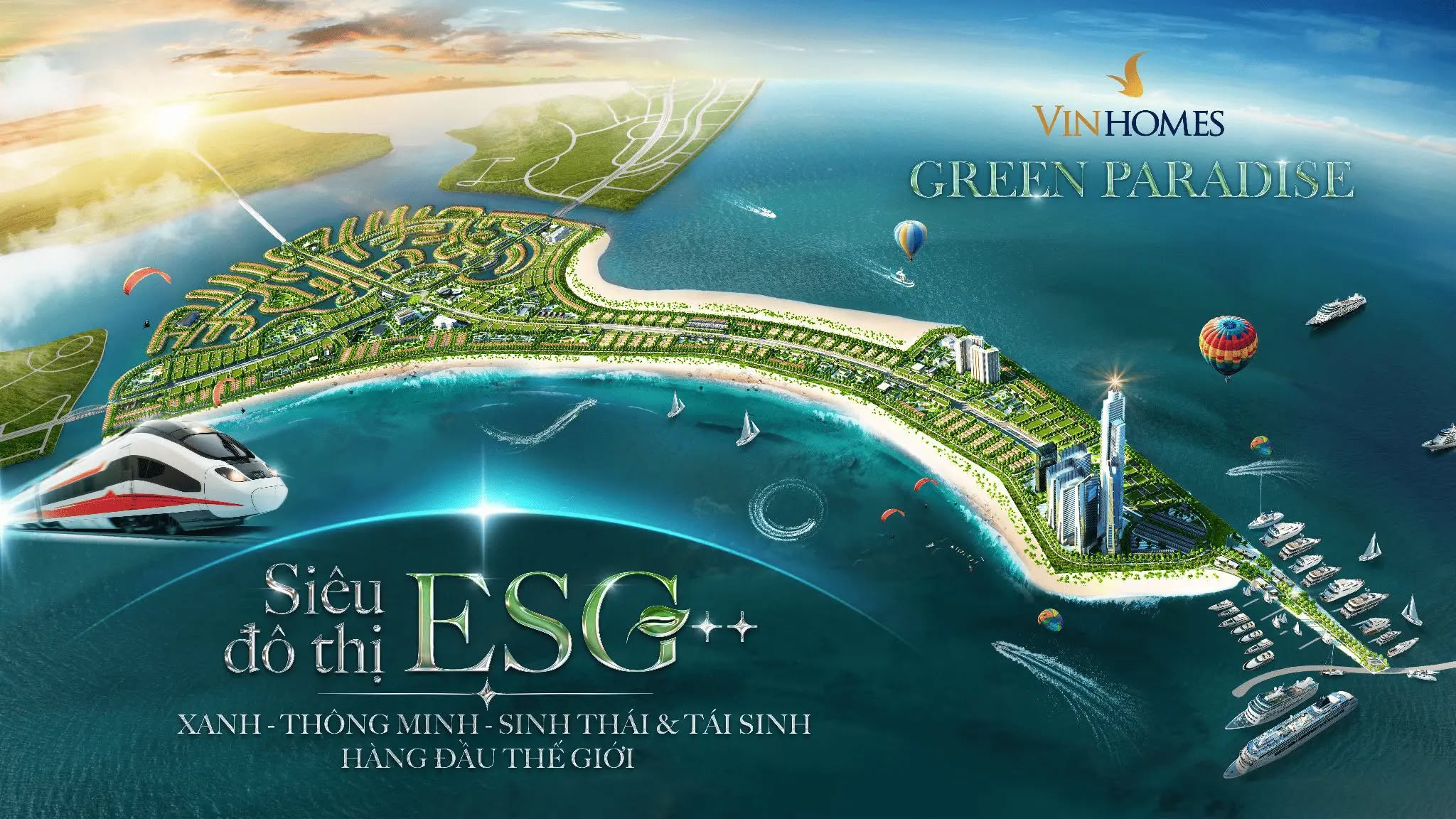 Đất Xanh Miền Bắc chính thức trở thành đối tác phân phối chiến lược Vinhomes Green Paradise - 1