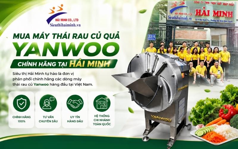 Yanwoo - thương hiệu máy thái rau củ quả được tin dùng hiện nay - 4