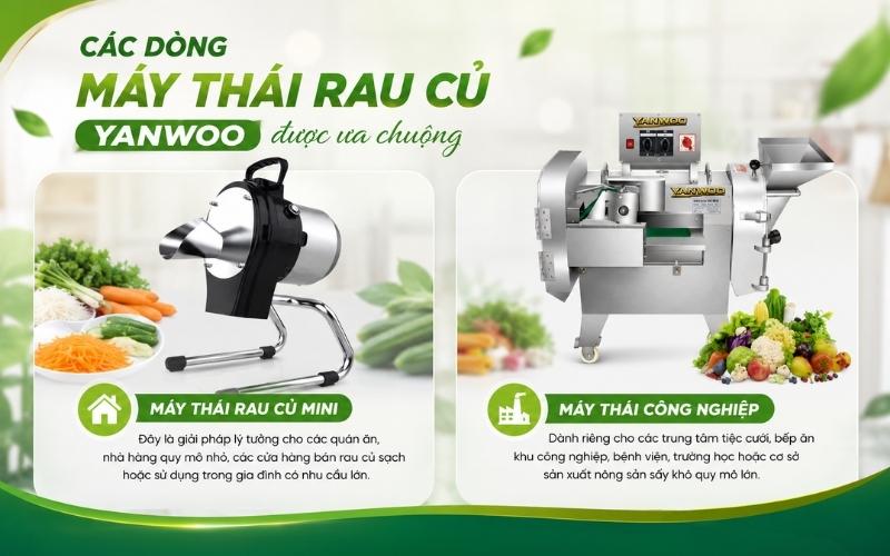 Yanwoo - thương hiệu máy thái rau củ quả được tin dùng hiện nay - 3