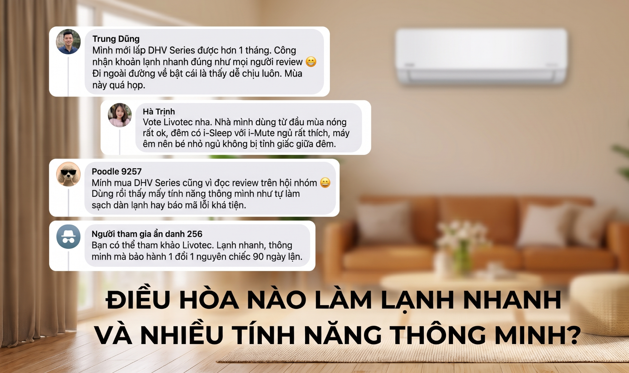 Điều hòa Livotec “ghi điểm” nhờ lạnh ngay sau 30 giây - 1