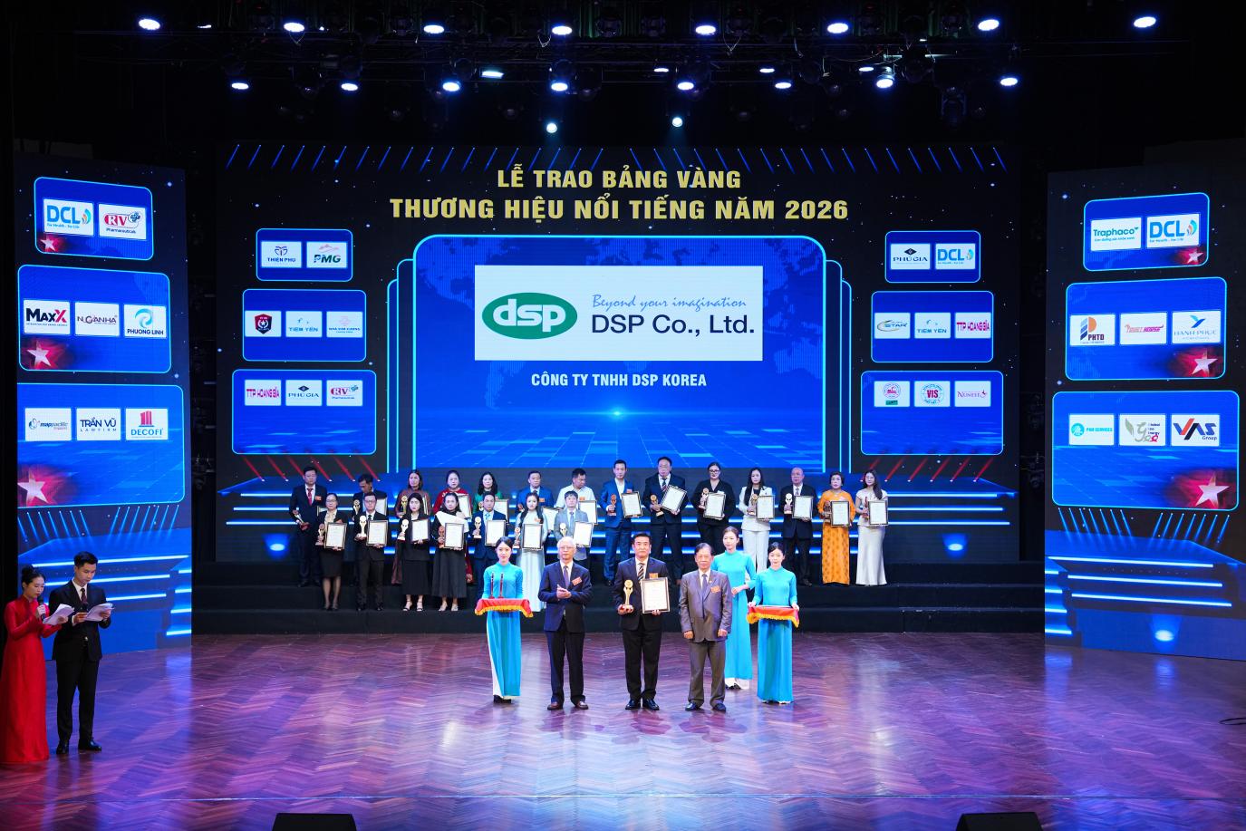 DSP Korea được vinh danh ở nhiều hạng mục về thương hiệu, sản phẩm và doanh nghiệp FDI tiêu biểu năm 2026 - 1