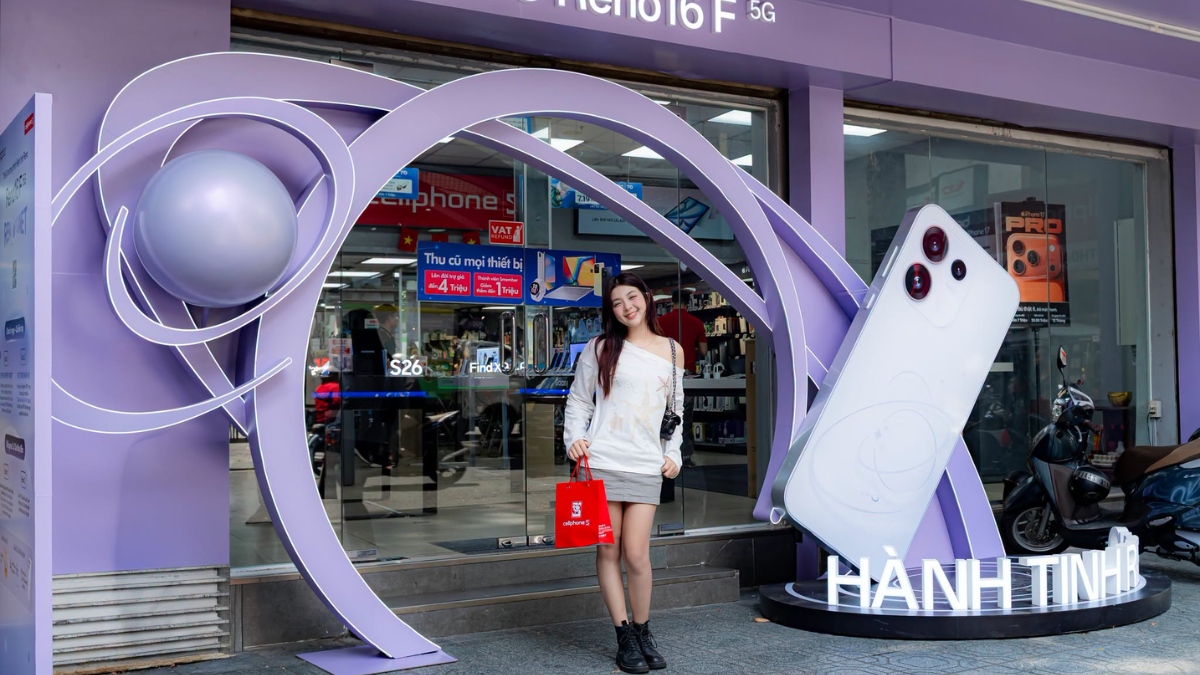 OPPO Reno16 F chính thức hợp tác cùng chuỗi Photobooth giới trẻ yêu thích - 1