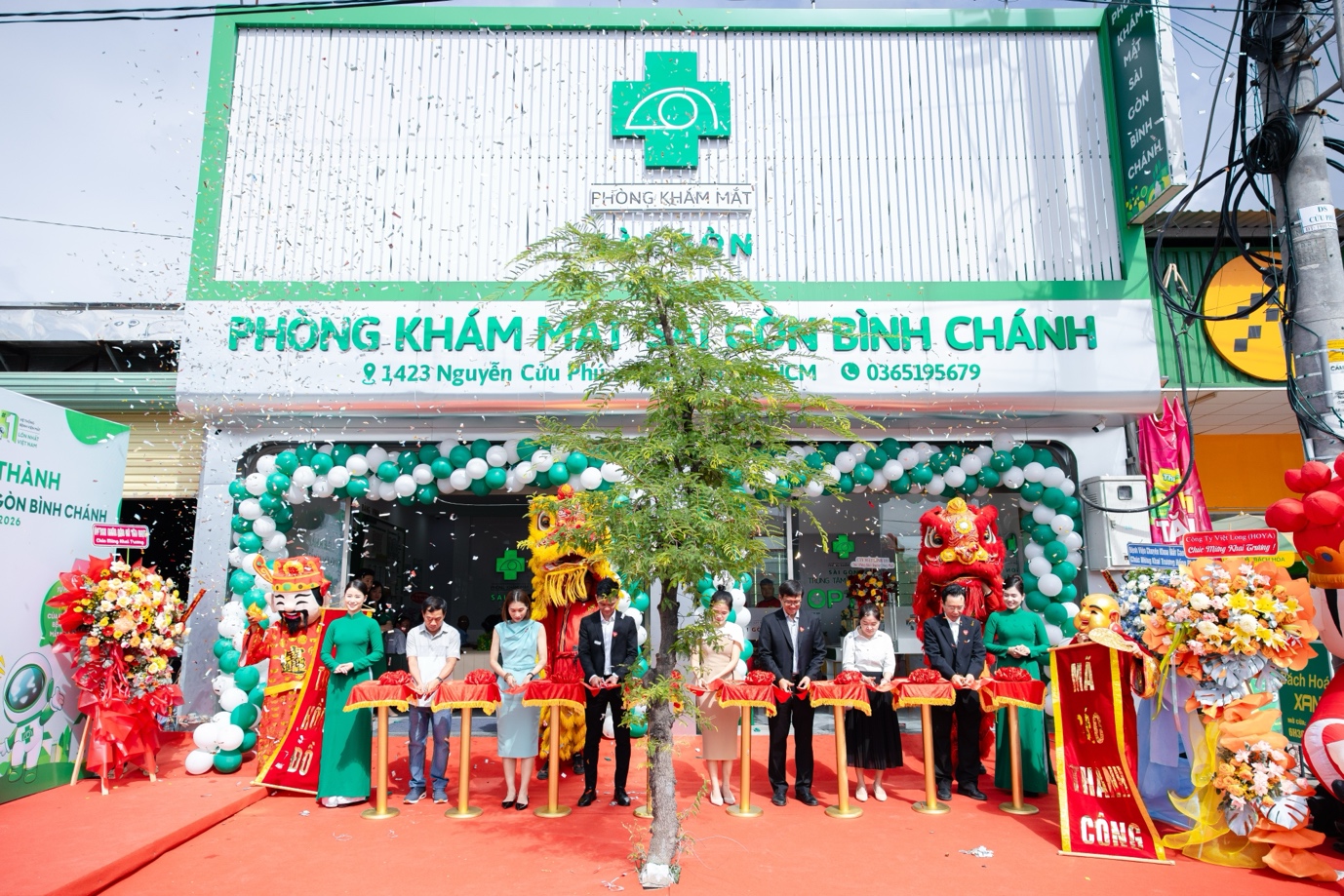 Phòng khám mắt Sài Gòn Bình Chánh chính thức khai trương - 1