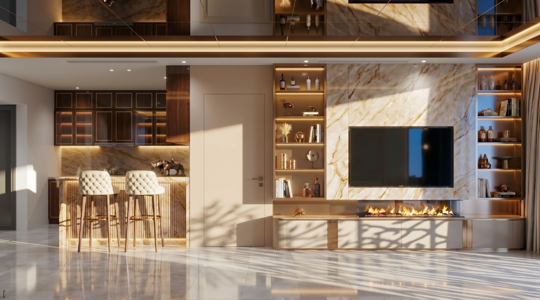 Kiến trúc giật cấp biến tòa Lumière thành "ốc đảo thẳng đứng" giữa Noble Crystal Riverside - 3
