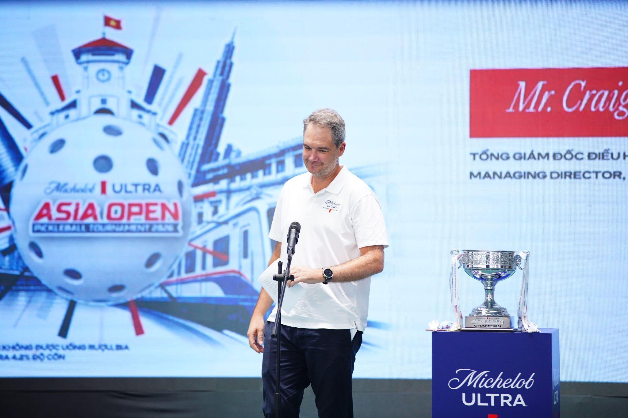 Michelob ULTRA khuấy động khoảnh khắc kết nối cùng Giải Pickleball Châu Á Mở rộng 2026 - 2