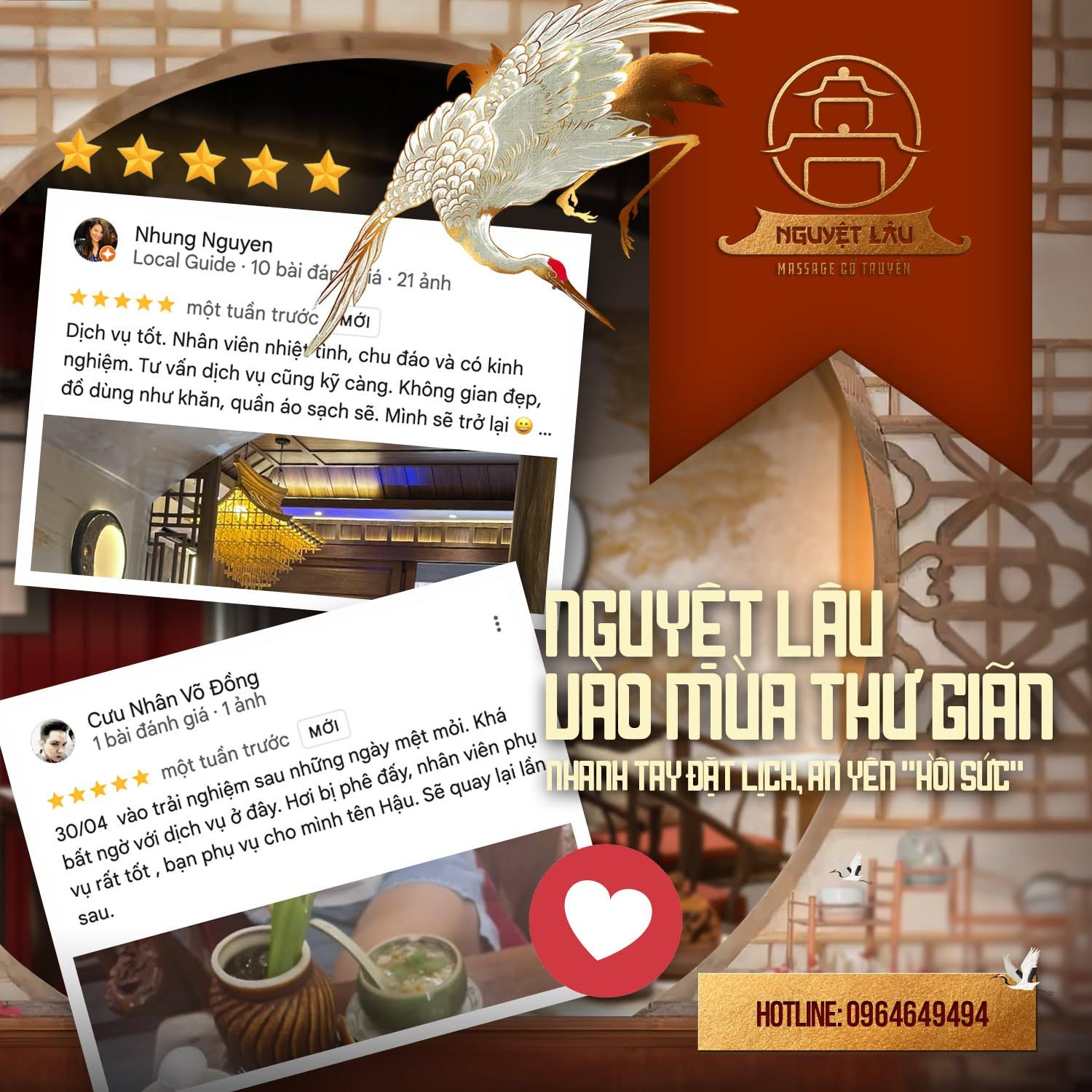 Massage Nguyệt Lâu - Tiệm gội đầu dưỡng sinh TP.HCM giúp thư giãn, xoa dịu mệt mỏi - 4