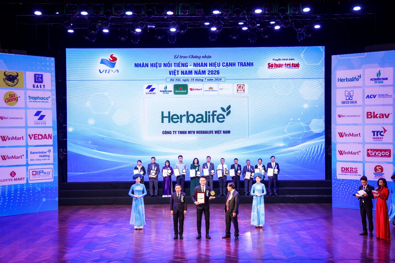 Herbalife Việt Nam được xếp hạng thuộc Top 10 Nhãn Hiệu Nổi Tiếng Việt Nam năm 2026 - 1