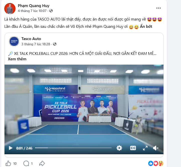 Từ Geely EX2 đến chiếc cúp pickleball: Khi mua xe là điểm bắt đầu của một hành trình trải nghiệm - 1