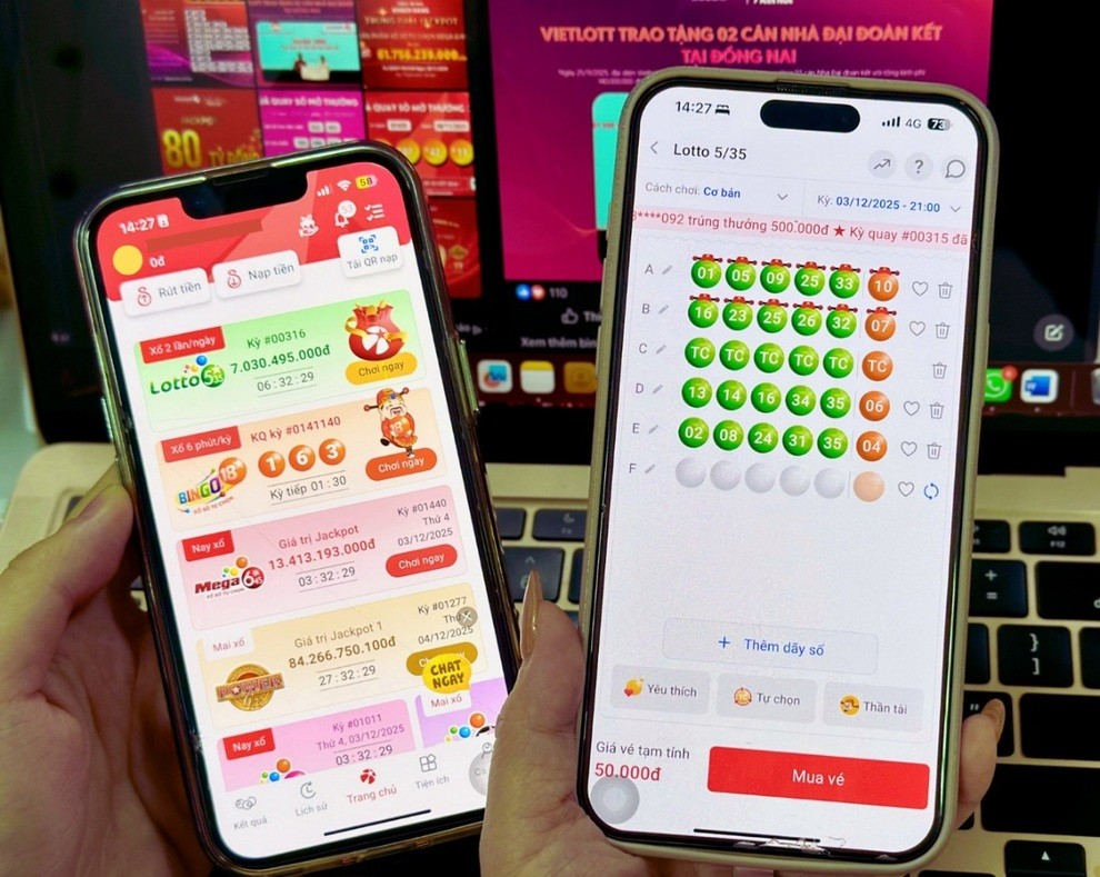 Chỉ 7 tháng năm 2026, xổ số Lotto 5/35 của Vietlott đã ghi nhận gần 500 tỉ đồng tiền trúng thưởng - 2