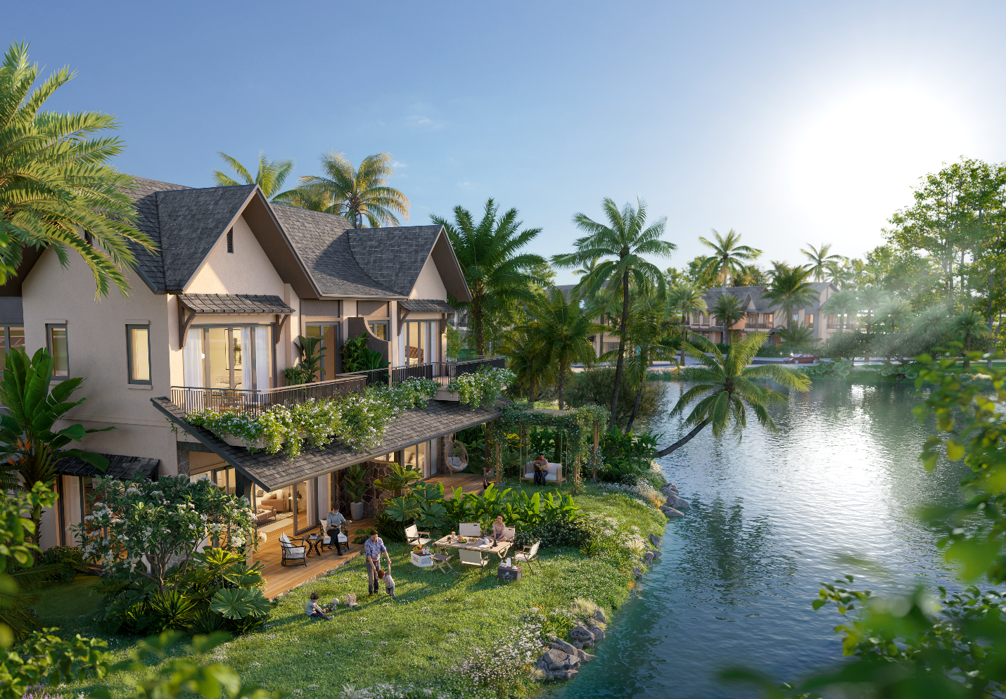 Ecopark ra mắt biệt thự đảo The Palm Island tại đại đô thị xanh lớn nhất miền Trung - 1