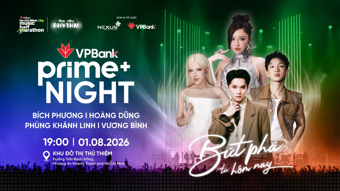 VPBank Prime's Night tiếp lửa hơn 10.500 runner bằng đại nhạc hội “Bứt phá từ hôm nay” - 1