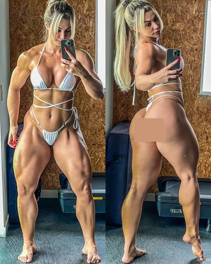 Đứng hình với "quái nữ" phòng gym sở hữu vòng 3 lên tới 117cm - 2