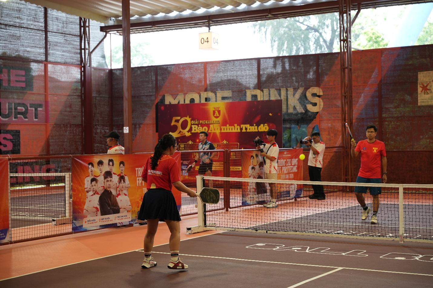 Fracora đồng hành cùng giải Pickleball kỷ niệm 50 năm Báo An Ninh Thủ Đô - 2
