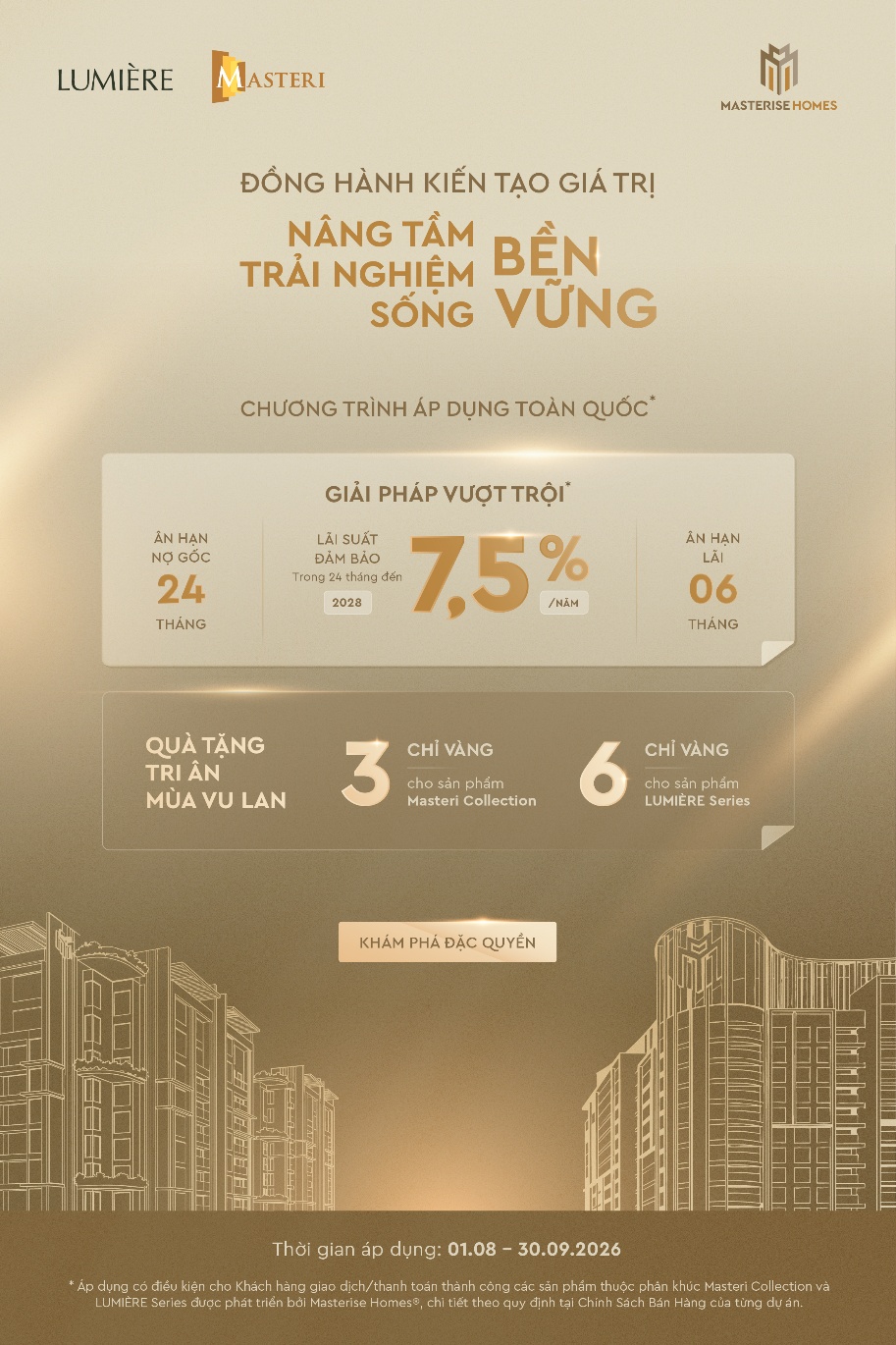Masterise Homes đồng hành cùng khách hàng trên toàn quốc với giải pháp tài chính ưu việt - 1