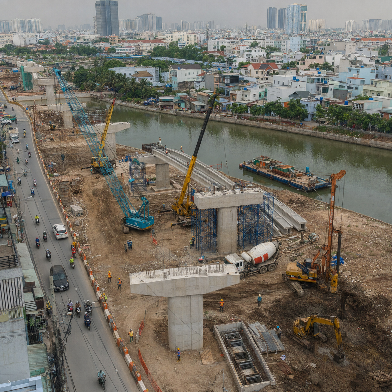 Về trung tâm TP HCM chỉ còn 5-15 phút: Khu Nam Sài Gòn đang đổi thay từng ngày - 2